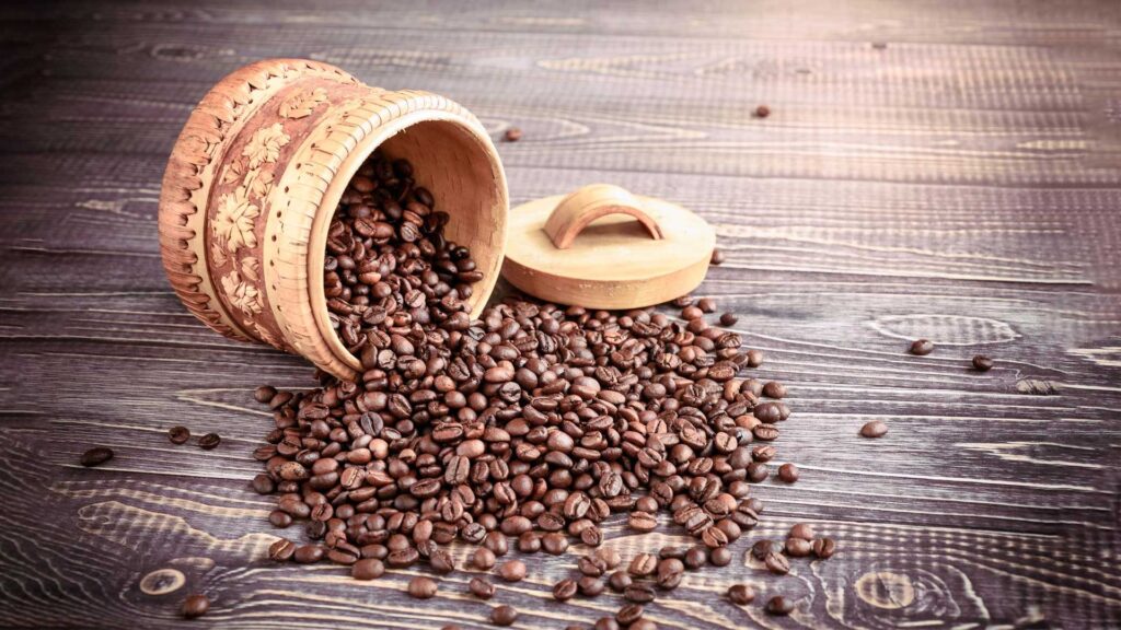 Old Coffee Beans
