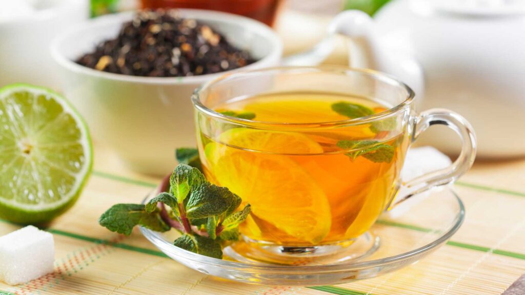 You can have alternative like herbal tea for coffee with having braces.