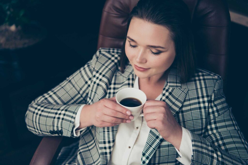 Dark roast is much kinder to your stomach as less acidic.