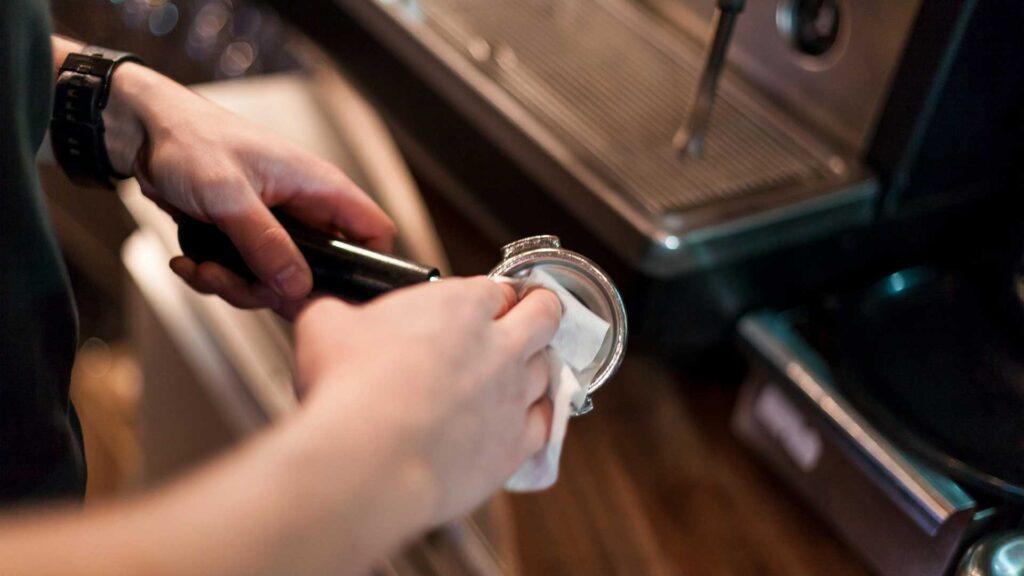 Keep your equipment clean to not have your coffee taste sour.