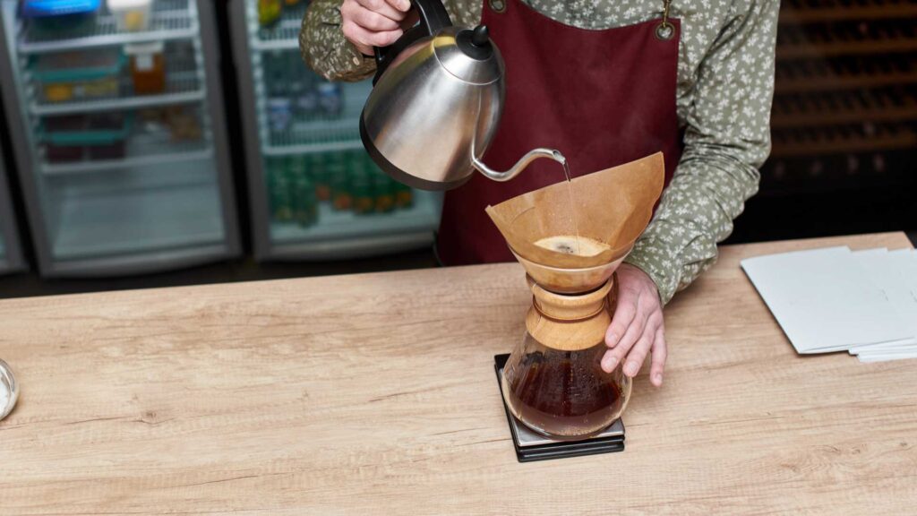 Brewing rightly to make your decaf coffee.