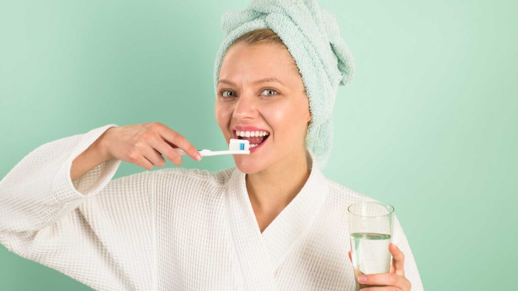 Include daily dental health care in your routine.