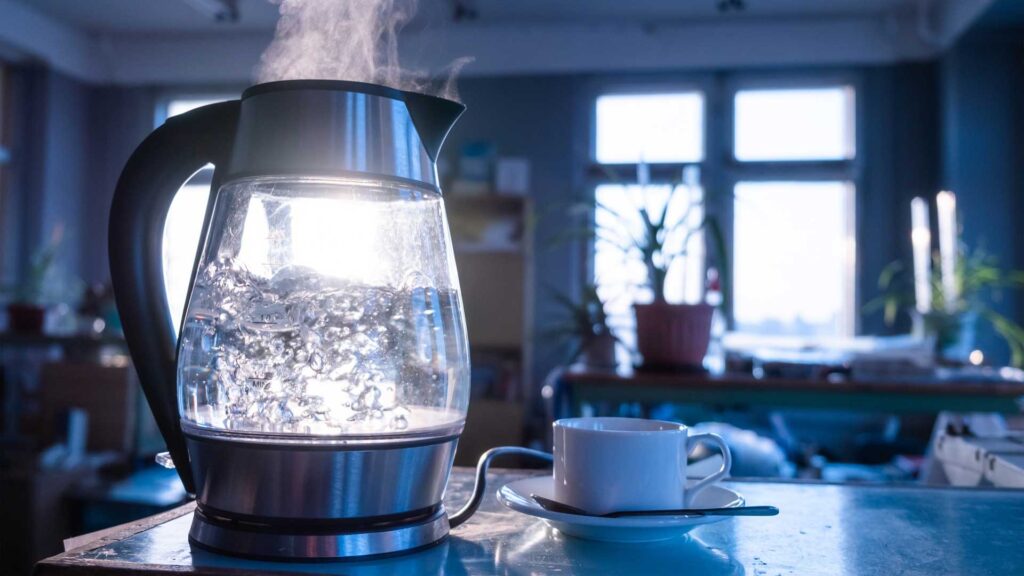 Can a coffee maker boil water?