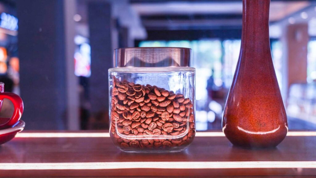 Coffee beans stay in the fridge?