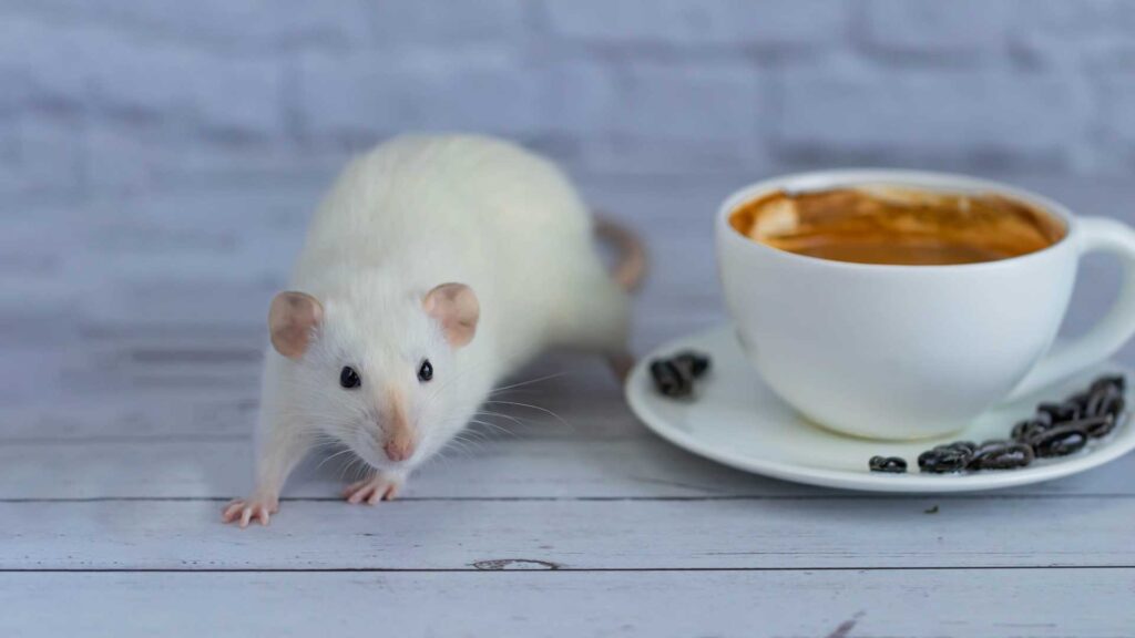 Do mice like coffee grounds?