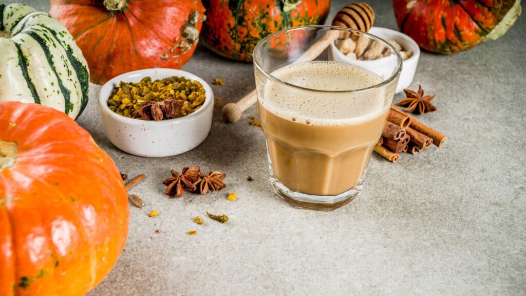Pumpkin Spice Latte coffee flavor.